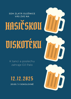 Hasičská diskotéka