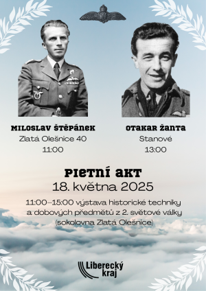 Pietní akt, výstava historické techniky