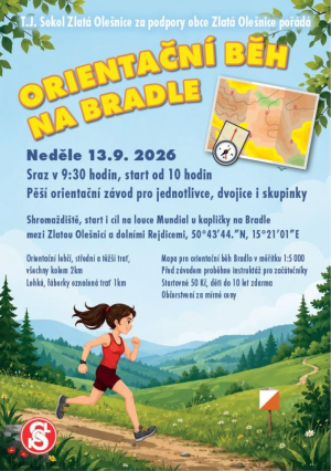 Orientační běh 13.&nbsp;9. 