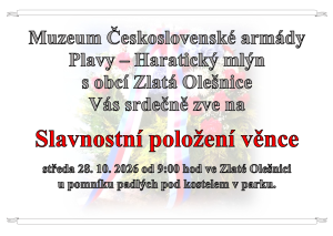 Pokládka věnce